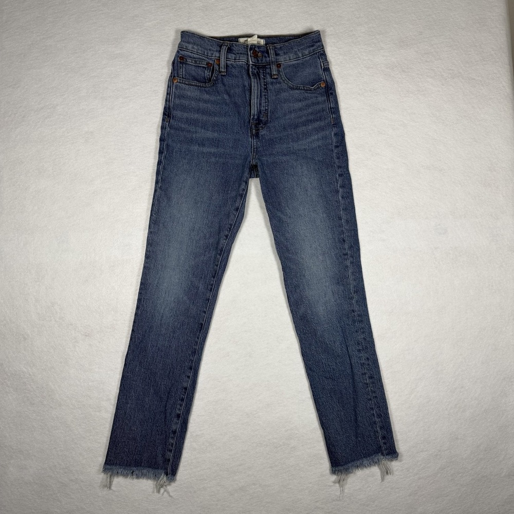 Madewell The Perfect Vintage Jean Women's size 23 Raw Hem